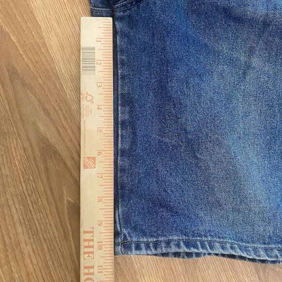 Vintage RESULTS Denim Shorts Men’s Size 33 Blue Jean Shorts Cotton - Picture 2 of 11